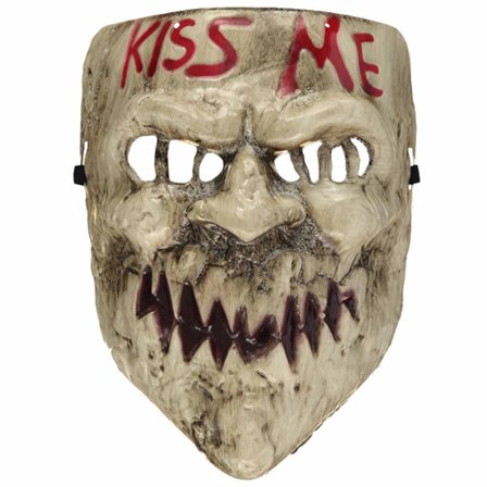 Halloweenmask "Kiss Me" - Partyninja.se
