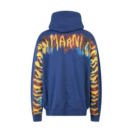 Marni Sweatshirts Blå, Herre Hættetrøjer
