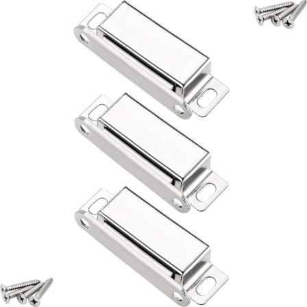 Magnetiske låsemagneter, 20 kg magnetisk dørlås og 12 skruer