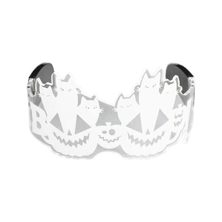 Halloween Selvlysende Briller Dødninghode Glødende LED Briller Party Solbriller Dekor