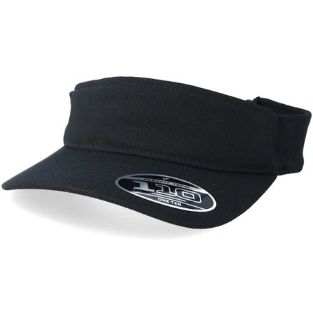 Flexfit - Noir visor Casquette - Black 110 Visor @ Hatstore