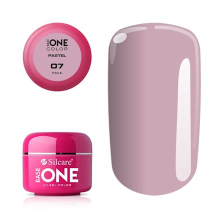 Base One - UV Gel - Pastel Shades - Pink - 07 -5 gram