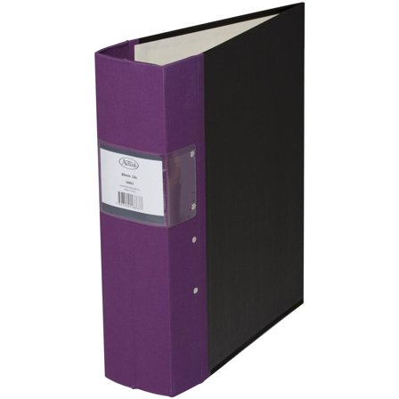 Gaffelpärm A4 80mm lila - Lyreco - Kontorsmaterial - Pärmar och register - Träryggspärmar - Specialformat