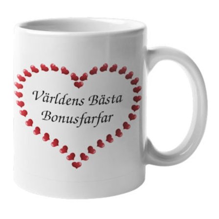 Mugg - Världens bästa bonusfarfar