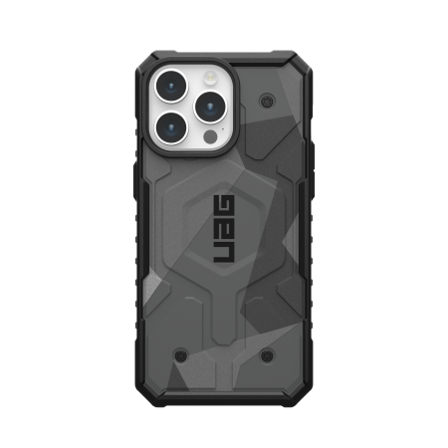 UAG Pathfinder MagSafe kotelo iPhone 15 Pro Maxille - camo harmaa