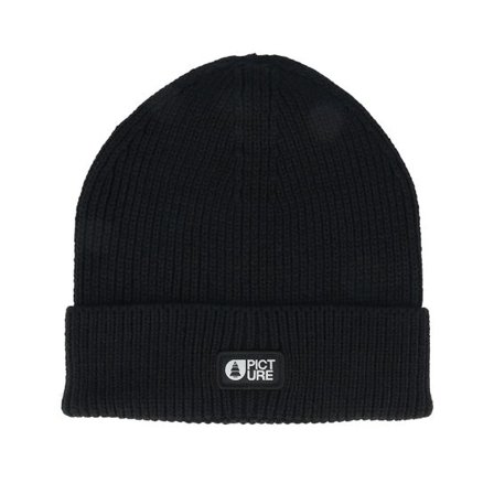 Picture - Svart cuff Beanie - Colino Beanie A Black Cuff @ Hatstore