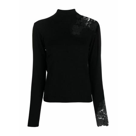 Liu Jo, Liu Jo Sweaters Czarny Czarny, Kobieta, Rozmiar: XL