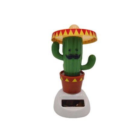 Kaktus Bil Dekoration Gungande Solros Äpple Blomma Tillbehör Prydnad Gunga