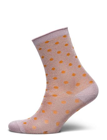 Donna Glitter Socks Lingerie Socks Regular Socks Multi/mönstrad Mp Denmark