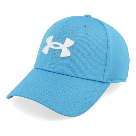 Under Armour - Blå flexfit Keps - Men's Ua Blitzing Ether Blue Flexfit @ Hatstore