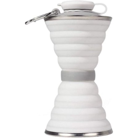 Drikkedunk flaske sammenklappelig vandflaske sportsvandflaske vandflaske sammenklappelig vandflaske egnet til rejse drikkeflaske