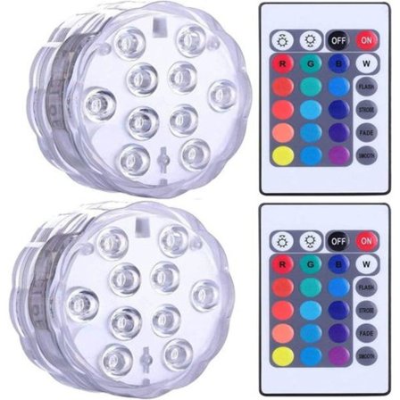 LED dykkerlys, vanntett SPA LED dykkerlampe, undervanns LED-lys med