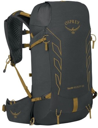 Osprey M's Talon Velocity 20L Dark Charcoal/Tumbleweed Yellow