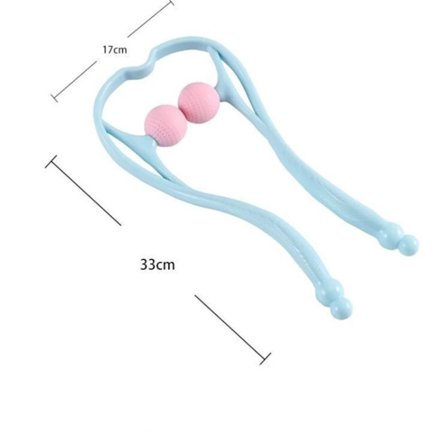 Håndholdt nakkeklemme, nakke-over-skulder, nakkemasseringsklemme, håndholdt cervikal massasjeapparat, avslapning, helse