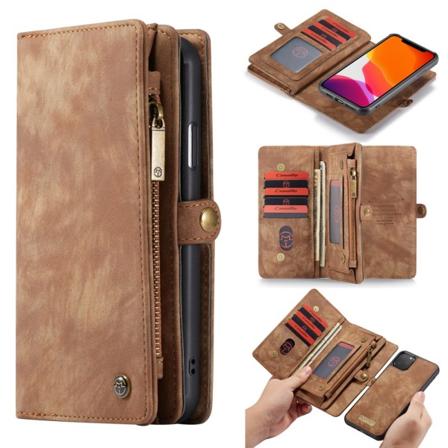 CaseMe Plånboksfodral Multi-Slot iPhone 11 Pro Brun