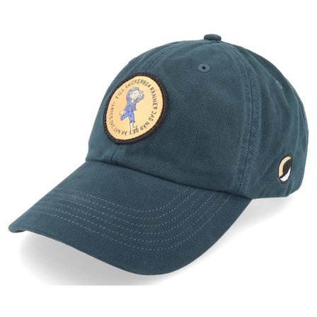 Emil I Lönneberga - Modrá unconstructed Kšiltovka - "Emil Snickerboa Circle Navy Dad Cap " @ Hatstore