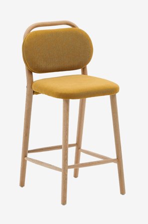 Kave Home - Jakkara - helda 2-pack - Keltainen - Jakkarat - - Homeroom