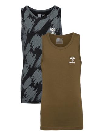 Hmlnolan Tank Top 2-Pack Sport T-shirts Sleeveless Multi/patterned Hummel