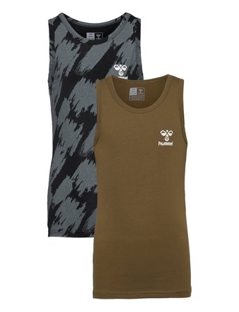 Hmlnolan Tank Top 2-Pack Patterned Hummel
