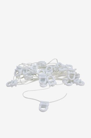 Jotex - På Snor, 312 Cm Hvit - Glider - Kjøp Gardintilbehør hos Jotex