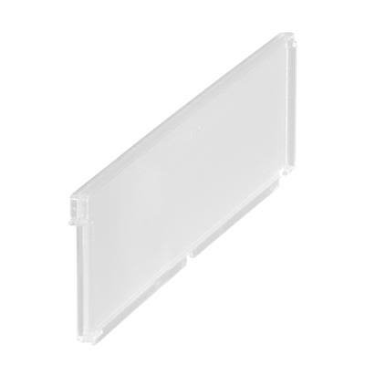 Elfa 473018 Tilanjakaja läpinäkyvä, 2 kpl 11 x 334 x 95 mm, Vaatekaapit