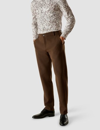 Shaping New Tomorrow - Heavy Edition Pants 2.0 - Espresso Melange - Slim Fit - Herren - Größe 38/32