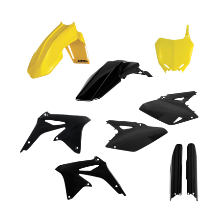 Kit Plastiche Completo Acerbis Giallo-Nero - Suzuki RM-Z 450 2008-2017
