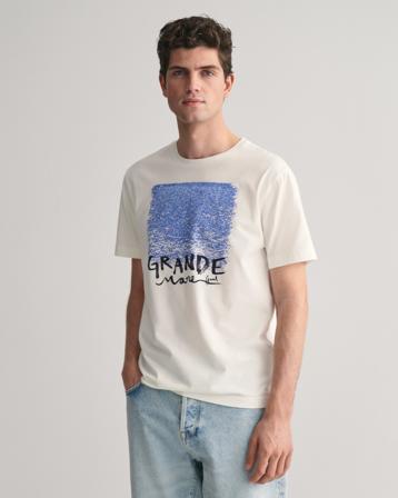 GANT Uomo - T-shirt stampata - Taglia 4XL - - Uomo - T-shirts