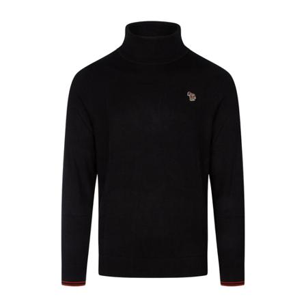 Paul Smith, Turtlenecks Zwart, Heren, Maat:M