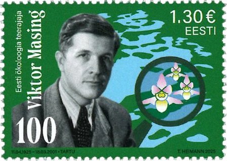 Estland - Viktor Masing - Postfrisk frimærke