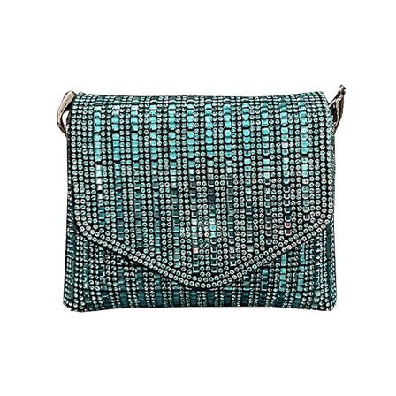 Elegant Aftonväska Handväska Party Clutch Dam Lyx Axelväska Med Kedja