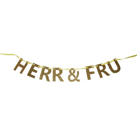 Banderolli Herr & Fru 2m