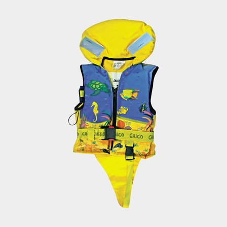 Rettungsweste für Kinder & Baby Lalizas Chico 100N, gelb/blau, 15 - 30 kg - Schwimmweste für kinder - Boot