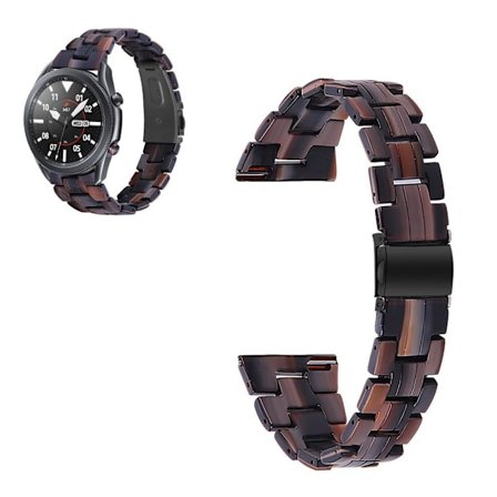 Samsung Galaxy Watch 3 (45mm) resin colorful watch band - Chocolate
