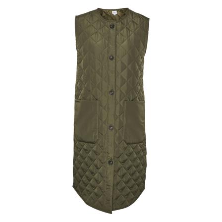 Saint Tropez, Over the Long Vest Groen, Dames, Maat:XL