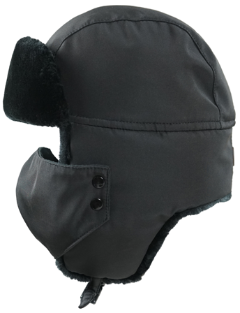 Avignon Flaps Vinterkeps med Mjuk Skärm Syntetpäls