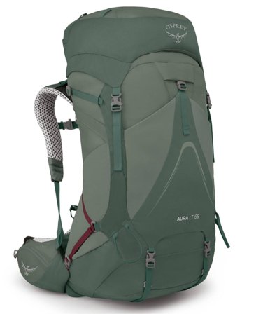 Osprey Aura Ag Lt 65 Koseret/Darjeeling Spring Green