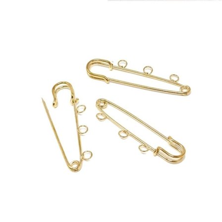 Pins Hakaneulat 3 reikää rintaneula