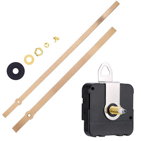 DIY urværk med visere og tilbehør Gold