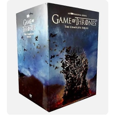 Game of Thrones: Koko sarja kaudet 1-8 (DVD 38-levyn paketti) Englanninkielinen versio