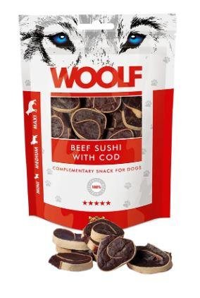Woolf Storfe Sushi med Torsk - 100g