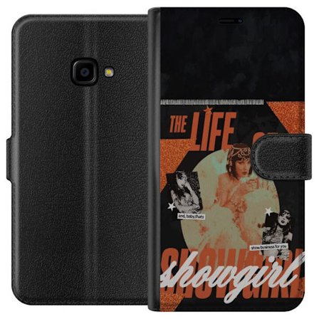 Kompatibelt Plånboksfodral till Samsung Samsung Galaxy Xcover 4 Taylor Swift Livet som Showgirl - Blå Scenlook Konsertdrottningstil