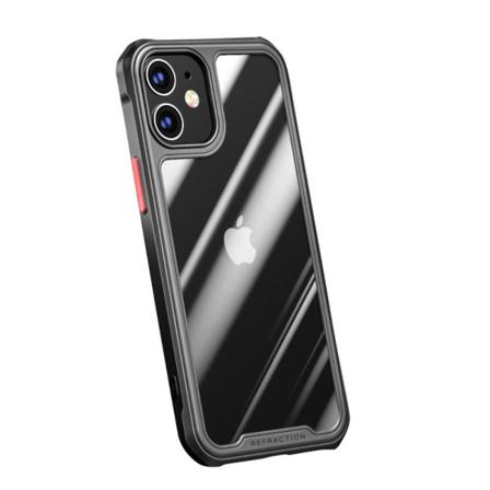 Ipaky Iphone 12 / 12 Pro Tpu Hybrid Skal - Svart Svart