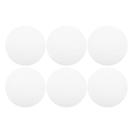 Dammtäta Downlight Diffusionsplattor Industriell Belysning Platt Böjd Yta PC Material 6st