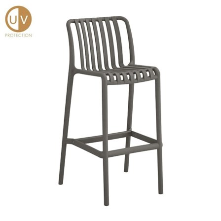 Tahmea jakkara harmaa 47x38x103,5 cm