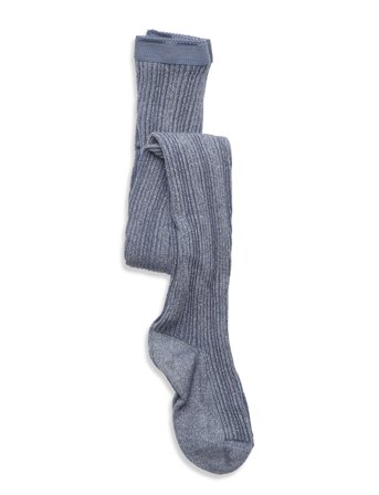 Celosia Glitter Tights Blue Mp Denmark