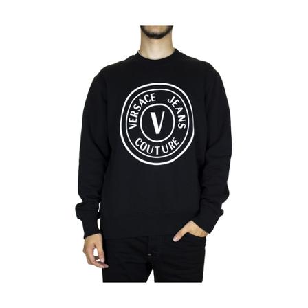 Versace Jeans Couture, Sweatshirts Zwart, Heren, Maat:L