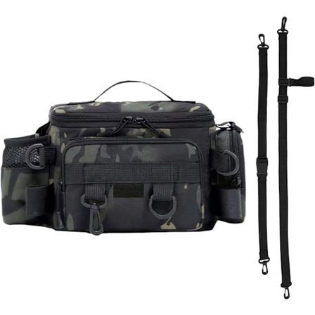 Fiskeredskapsveske, vanntett oppbevaring med skillevegger