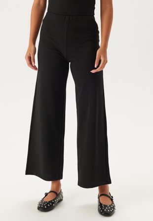 VERO MODA - Vmberlin Zamira Mw Wide Pant - Black - Kläder - - Bubbleroom