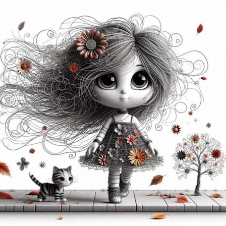 Höst Poster Barn 30x40 cm